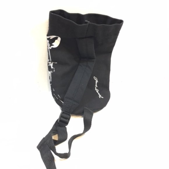 Jack Daniels Brand Cinch Sack Drawstring w/Shoulder Strap - Picture 6 of 11